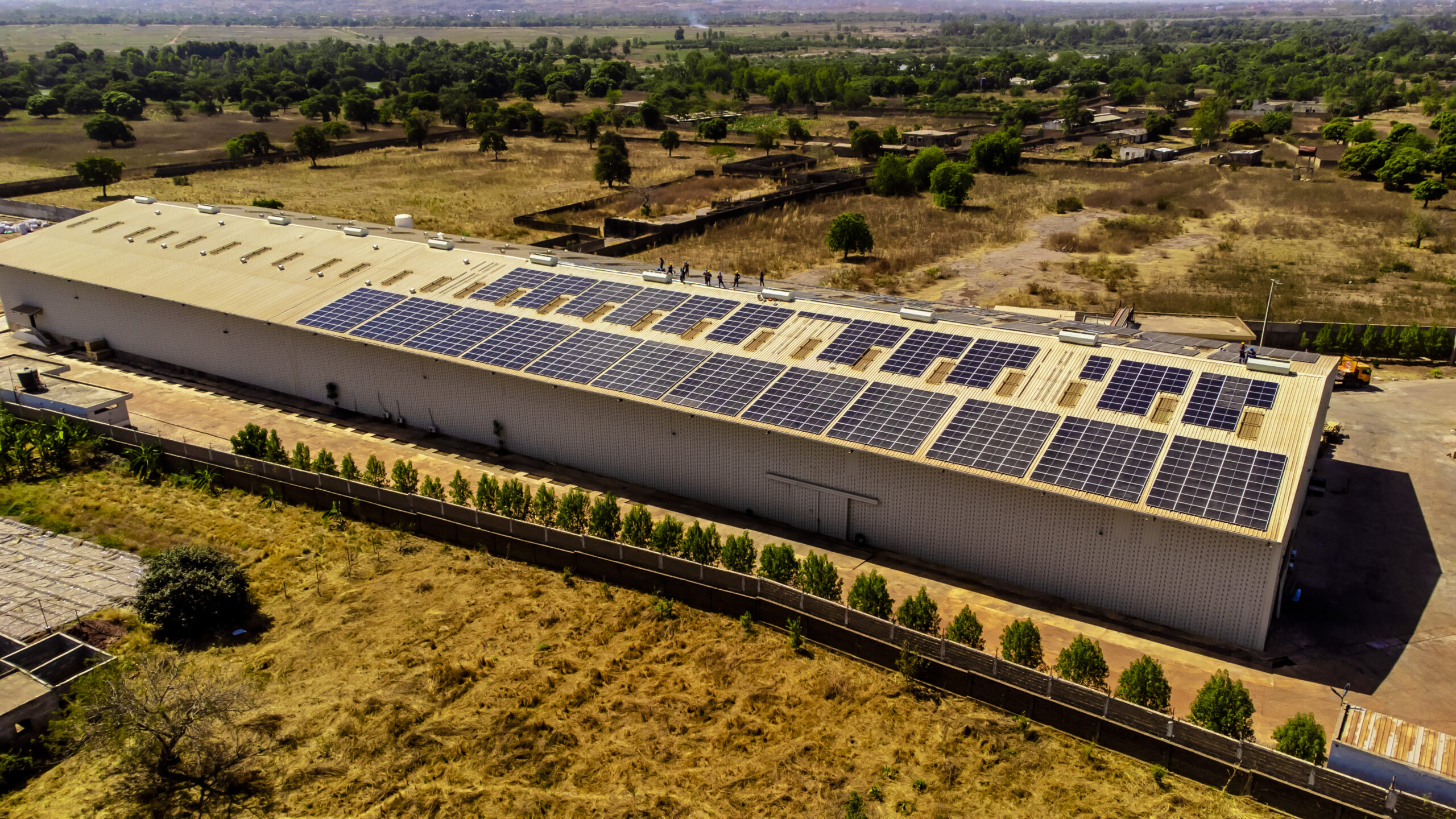 Project financed by impact fund